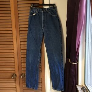 LEE: High Waisted Denim Blue Jeans!